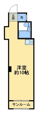 丸宏マンションの物件間取画像